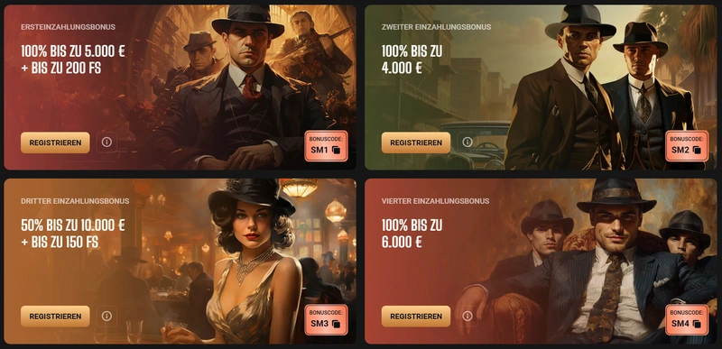 SlotMafia Bonus Paket Codes SM1