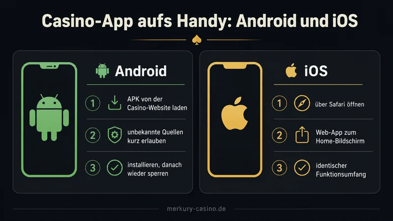 Merkur Casino App Android iOS installieren