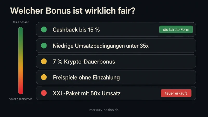 Welcher Merkur Casino Bonus lohnt sich