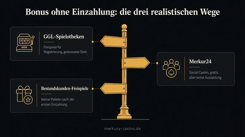 Merkur Casino Bonus ohne Einzahlung Wege