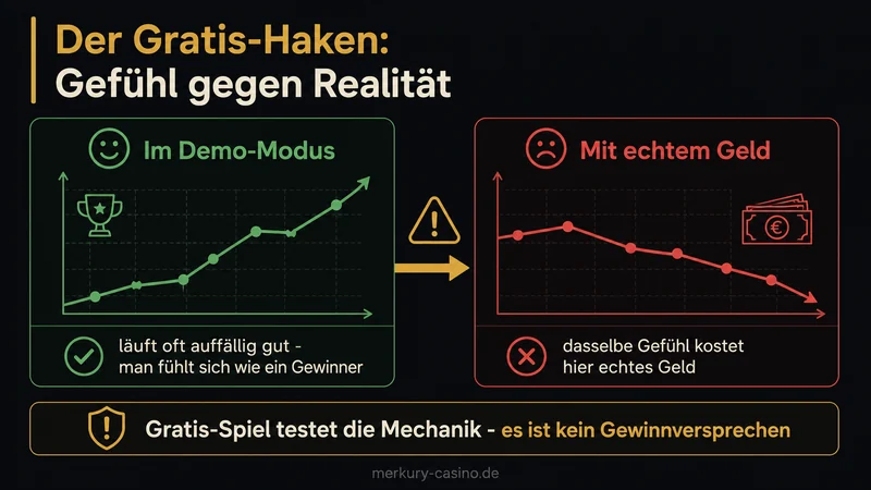 Merkur kostenlos spielen Gratis-Haken Risiko